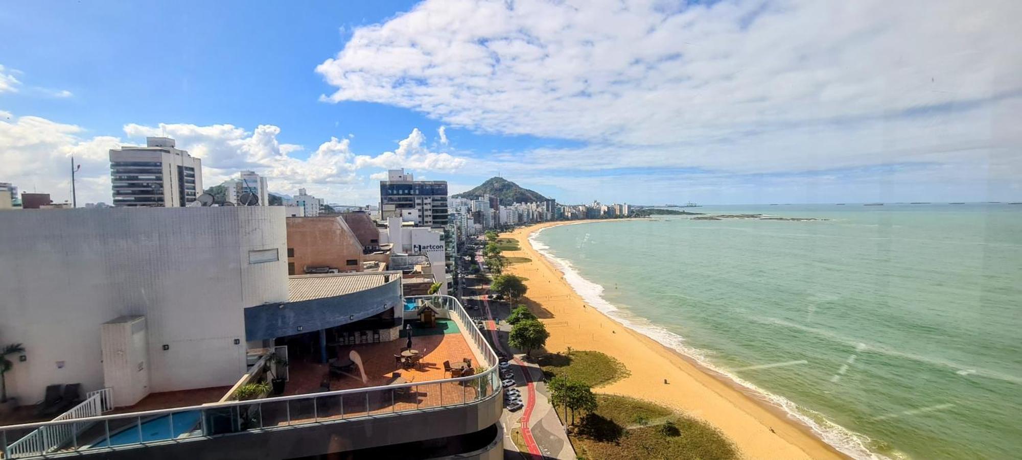Flat Pasargada 812, Free Bikes, Pe Na Praia Vila Velha  Exteriör bild